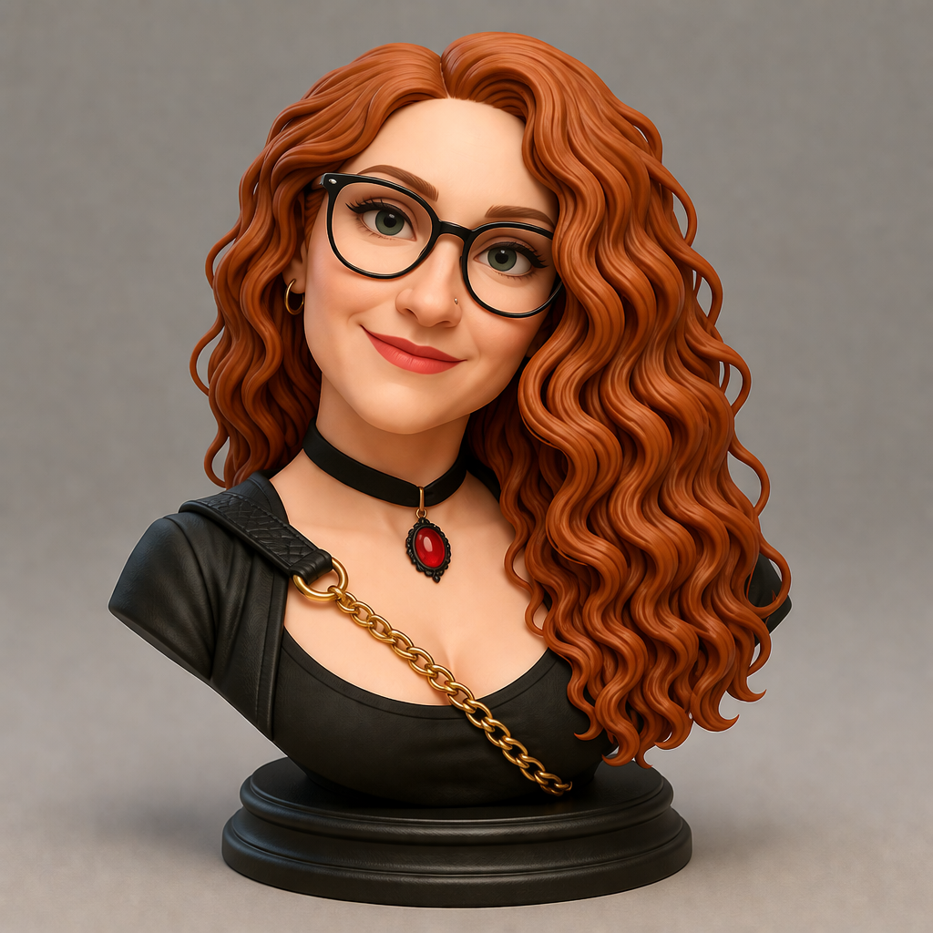 Busto personalizado pequeno 